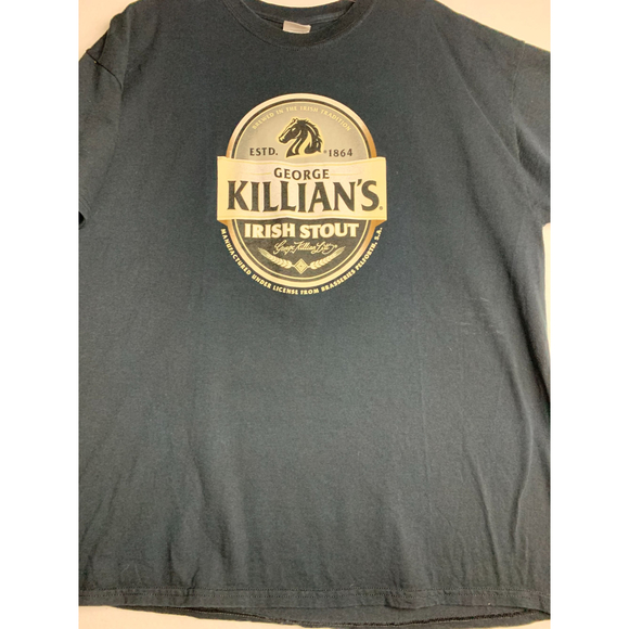 GEORGE KILLIAN'S IRISH STOUT LOGO T-SHIRT - SIZE XL - Picture 3 of 6